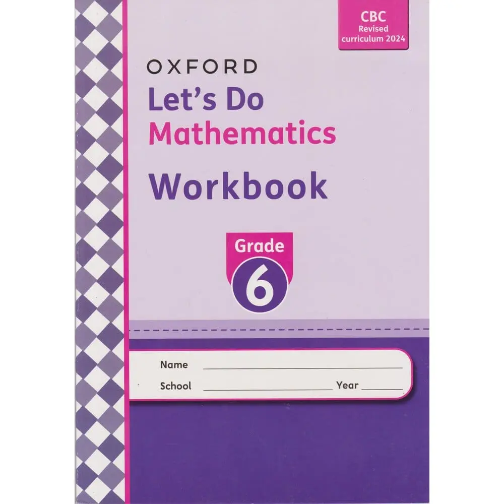 OUP Let's Do Mathematics Workbook Grade 6