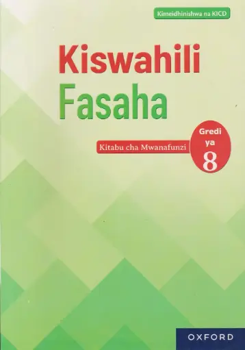 OUP Kiswahili Fasaha Gredi 8