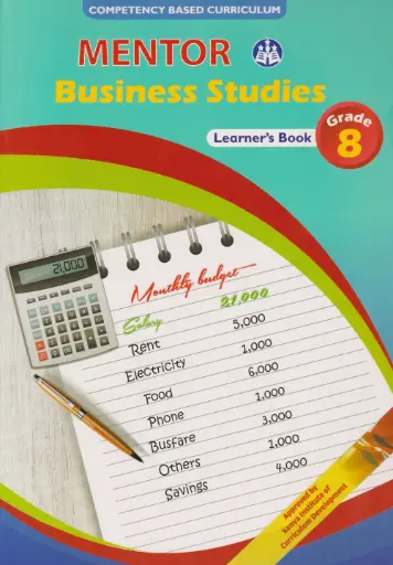 Mentor Business Studies Grade 8